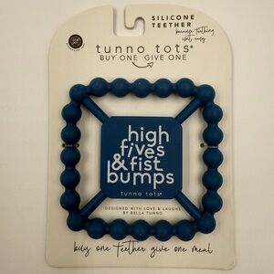 Tunno Tots High Fives and Fist Bumps Silicone Teether